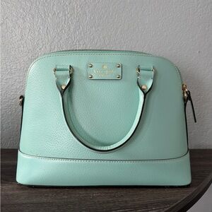 Kate Spade Light Green Satchel